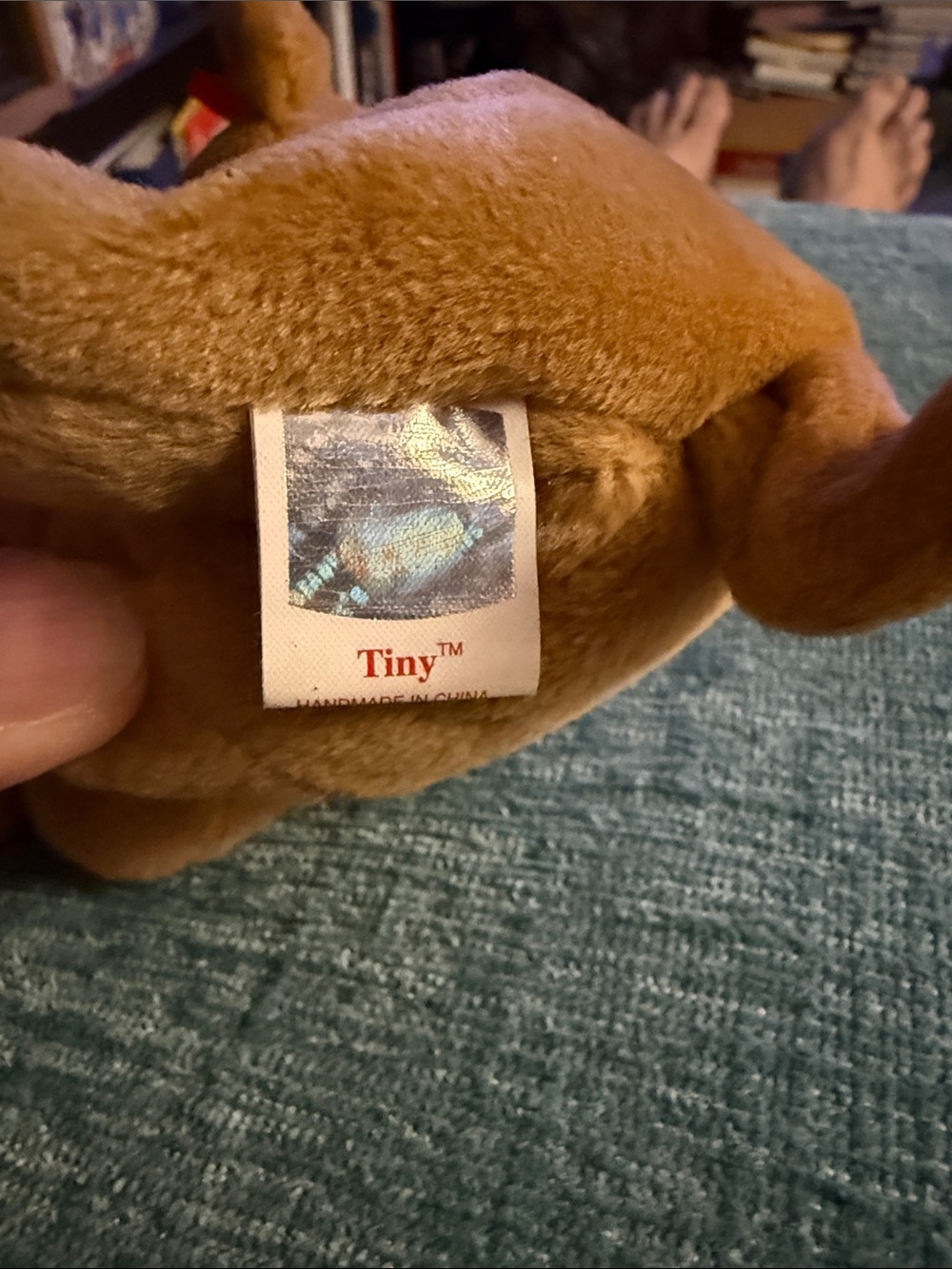 TY Beanie Baby Tiny the Chihuahua Dog 1998 Retired Plush Toy - Picture 2 of 4